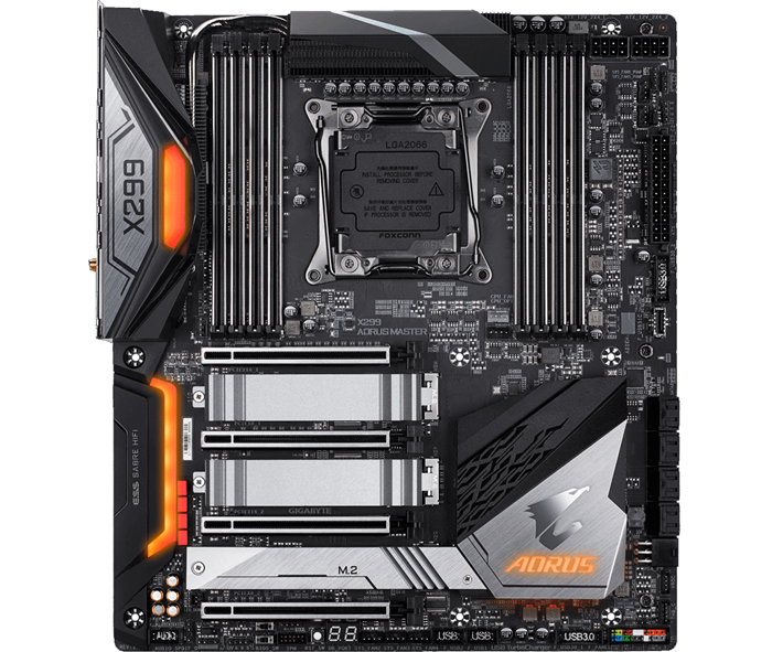 Gigabyte Intel X299 AORUS MASTER Motherboard