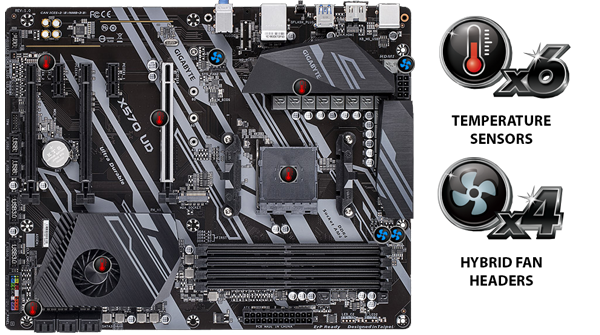 Gigabyte Gaming UD smartfan 5