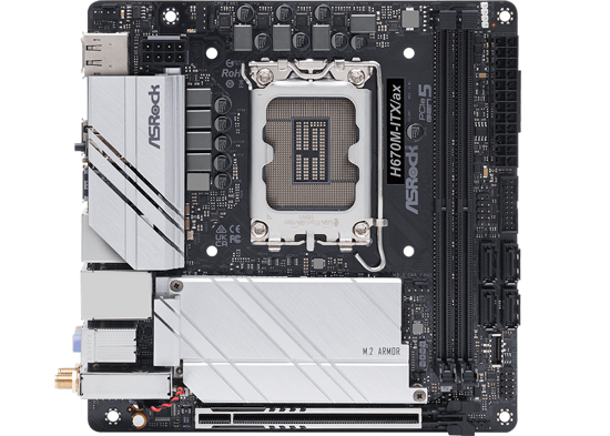 ASRock H670M-ITX/ax Motherboard