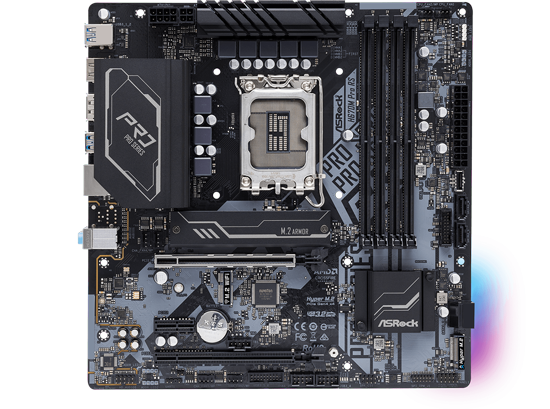 ASRock H670M PRO RS Micro-ATX Motherboard