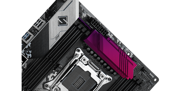 larger heatsink and heatpipes