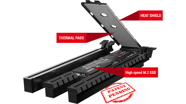 MSI B350 m.2 shield