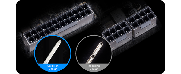 solid pin connectors