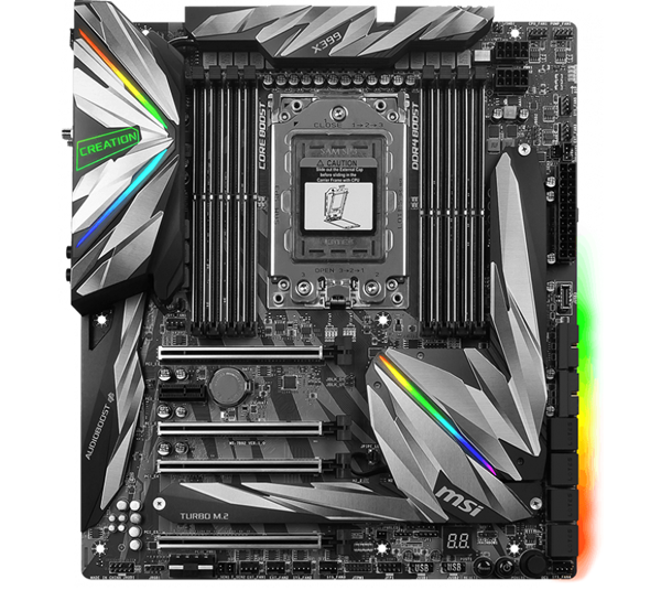 AMD X399 MSI MOTHERBOARD