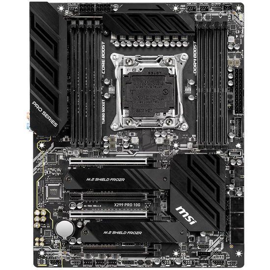 MSI X299 PRO 10G MOTHERBOARD