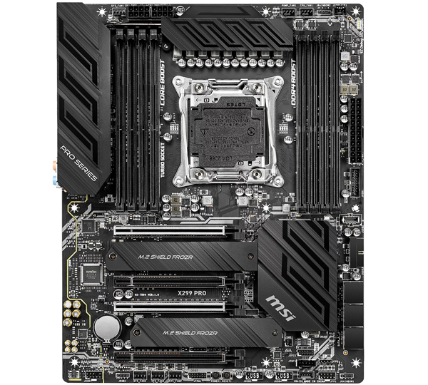 MSI X299 PRO MOTHERBOARD