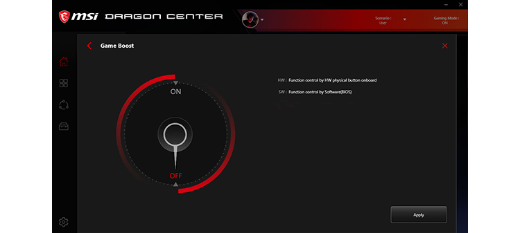 MSI x570 Gameboost