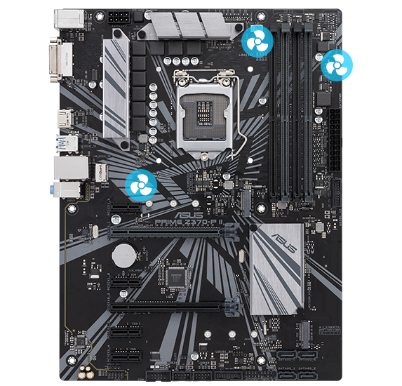4-Pin PWM/DC fan connectors