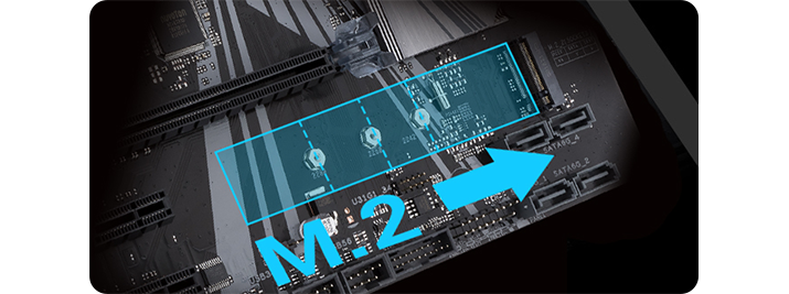 On-board M.2