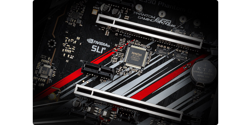 PCIe steel slot
