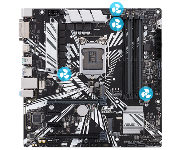 4-Pin PWM/DC fan connectors
