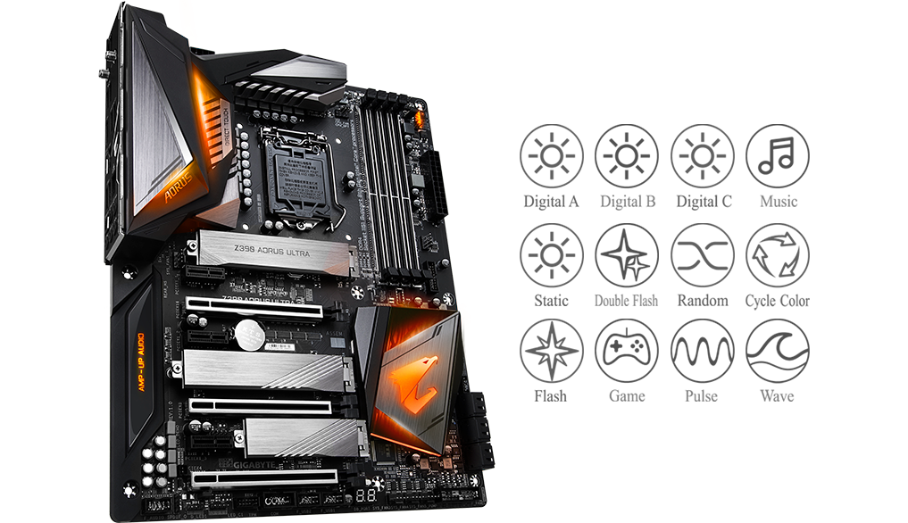 AORUS Z390 RGB Lighting