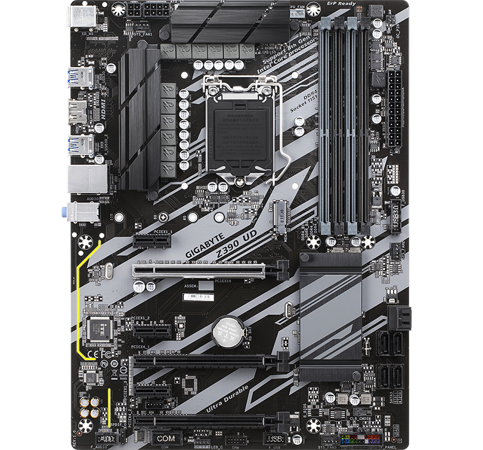 Gigabyte Z390 Ultra Durable Motherboard