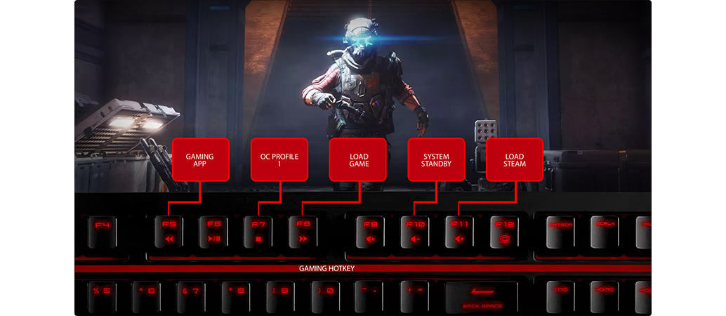 MSI Gaming Hotkey