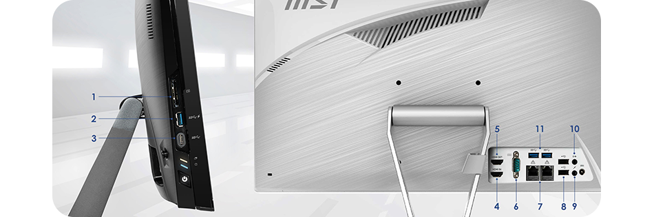 AP222T Ports