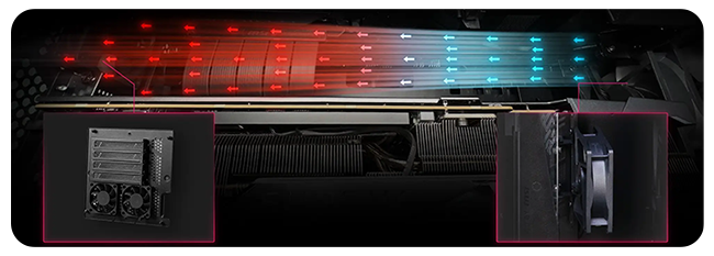 Enhanced airflow for M.2 SSDs