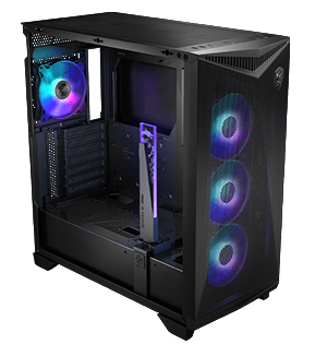 Supports up to 13x 120mm fans