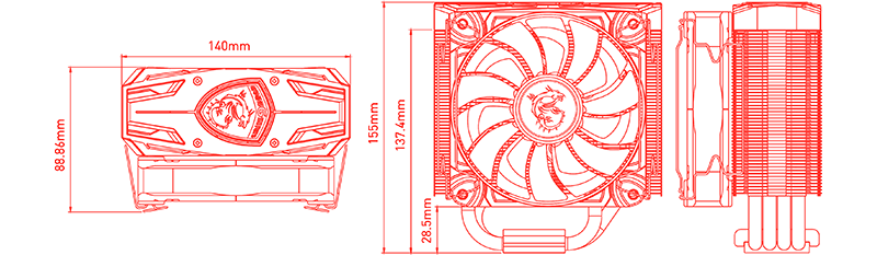 dimensions