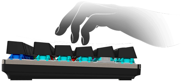 Floating Keycaps