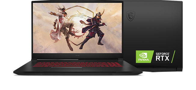 17.3 inch MSI GF76 Katana