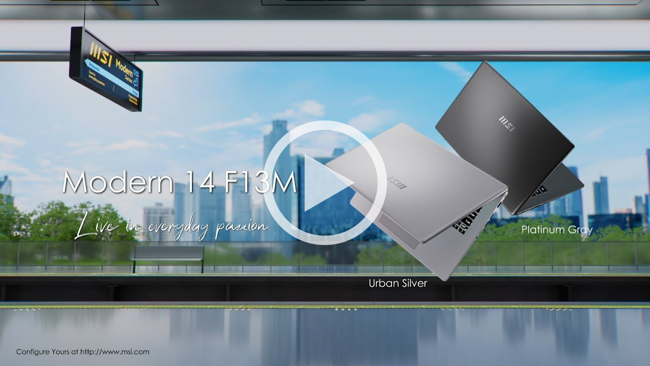 Modern F13M product video