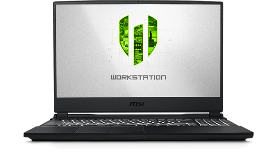 MSI WE65 9TH Intel 9th Gen CPU Creator Workstation Laptop
