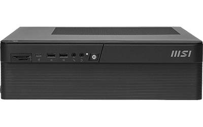 Image of the Pro DP80 Mini PC laid horizontally