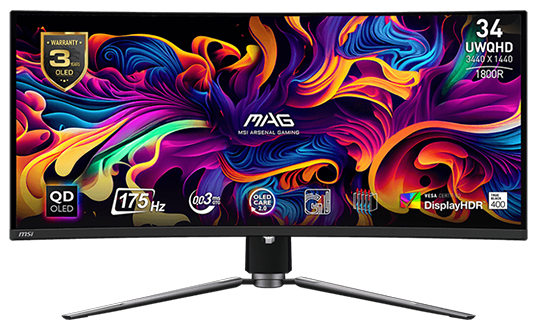 MSI 341CQP Monitor