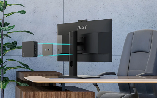Sleek Integration with Mini PC Mountable