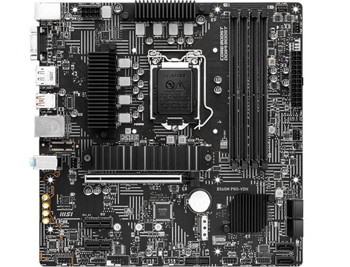 MSI B560M PRO-VDH MATX Intel Motherboard