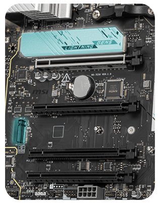 x3 M.2 2280 Slots