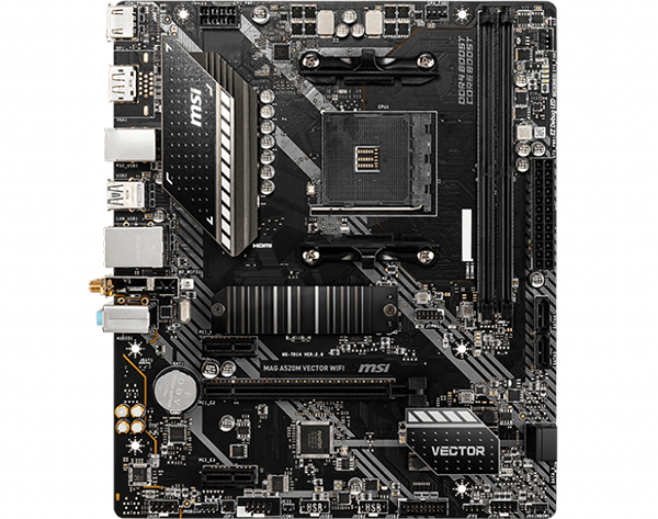 MSI MAG A520M Vector motherboard with Wi-Fi