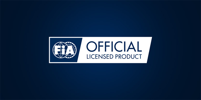 FIA logo on blue background