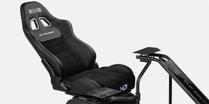 3/4 image of the seat slightly reclined