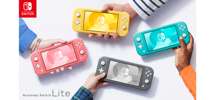 Nintendo Switch Lite colours