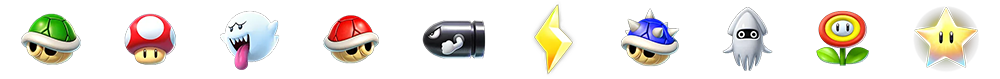 Mario Kart Items