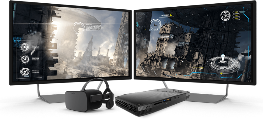 Intel Gaming NUC Skull Canyon with Intel Quad-Core i7