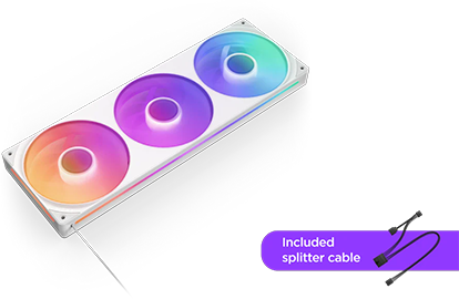 Included Splitter Cable
