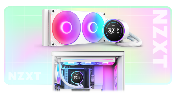 NZXT Kraken Elite (2024) 280 RGB White All-in-One CPU Liquid Cooler