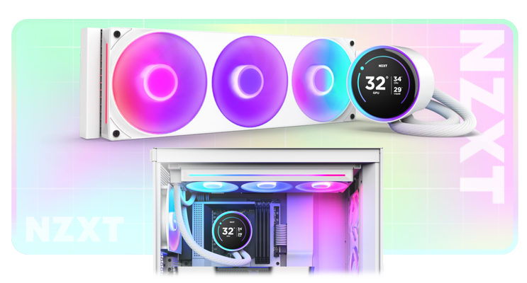 NZXT Kraken Elite (2024) 360 RGB White All-in-One CPU Liquid Cooler