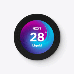 Colourful System Info on Pump