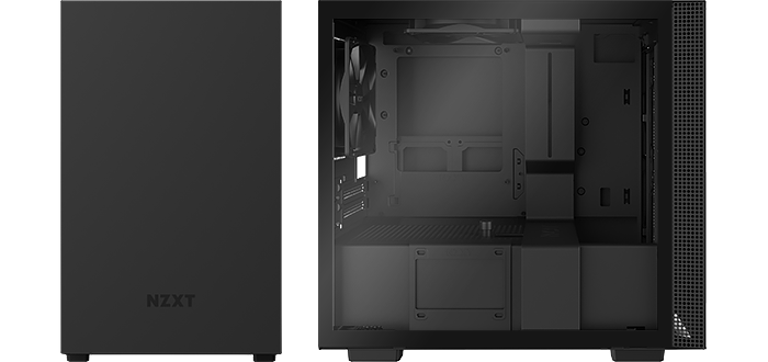 nzxt h210i mini-itx case black