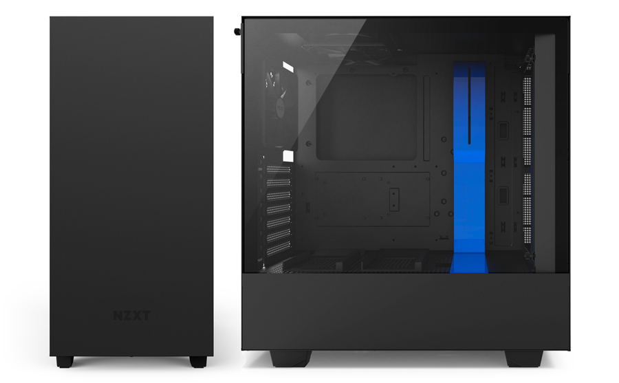 NZXT H500i BLUE TEMPERED GLASS CASE