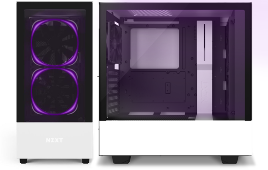 NZXT H510 ELITE White TEMPERED GLASS CASE