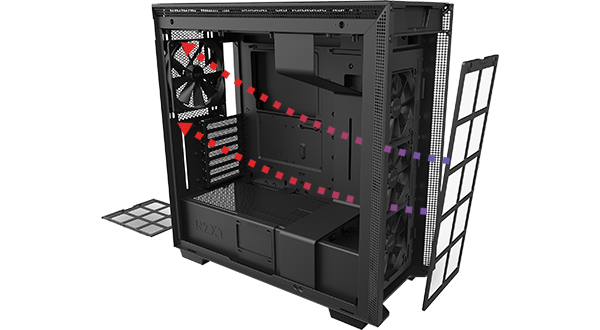 h710 cooling