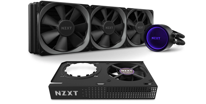 Kraken X73 360mm CPU Liquid Cooler Bundle Kraken G12 GPU Mount