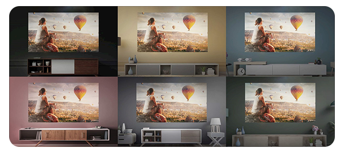 Wall Colour Adjustment