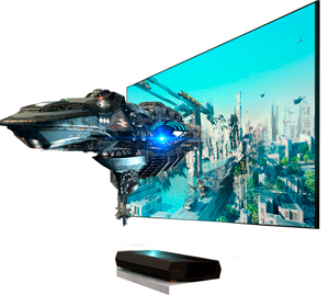 True 3D display