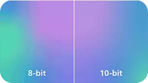 10-Bit Display