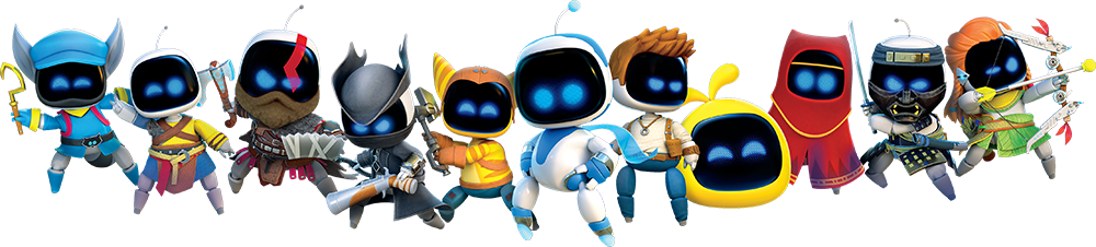 Astro Bot Characters